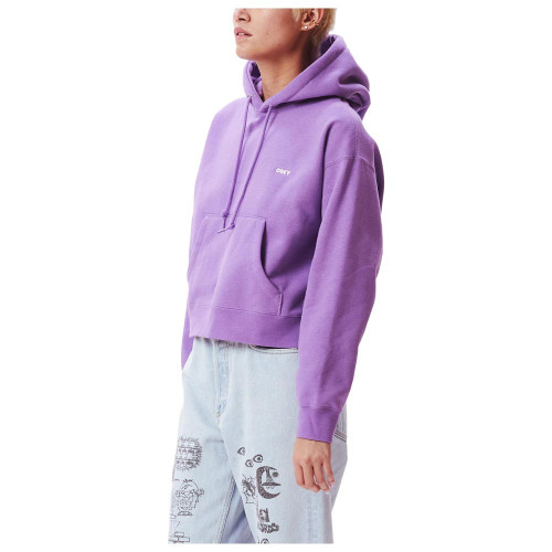 Obey Γυναικείο φούτερ Bold Cropped Pullover Hood